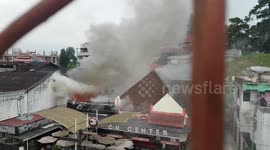 fired at CK Center bukittinggi, west sumatera, Indonesia. 6 Februari 2018