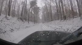 Fresh Snow On The Road
