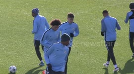Leroy Sane returns to training - and is nutmegged!