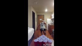 Beer Pong Golf Trick Shots