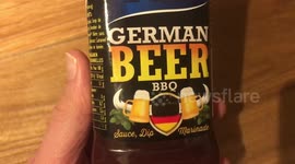 German beer flavoured barbecue sauce