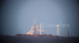 Complete SpaceX Falcon Heavy Launch to Landing Footage