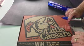 Solar Oven Pizza box Experiment