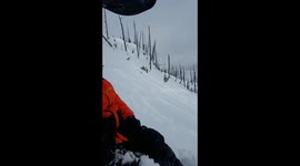 Snowmobile Fail