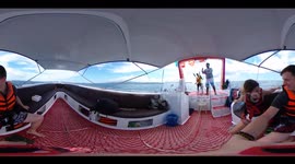 Parasailing in 360 4K - Boracay Philippines