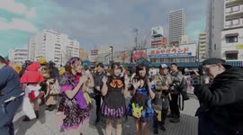 2017 ハロウィン 札幌大通大行進