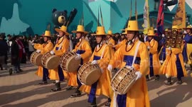 Olympic Parade at PyeongChang Winter Olympics 2018 - unedited