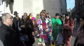 Women Wears Toys For London Fashion Week