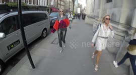 Gabby Allen and Ivy Mae At London Fashion Week