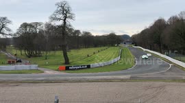 Billy Monger (#BillyWhizz) training at Oulton Park.