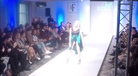 TV's Gillian McKeith makes catwalk appearance