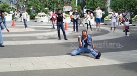 Rockabillies Yoyogi Park Tokyo Japan