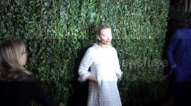 Allison Janney, Margot Robbie and Kristen Scott Thomas at pre Bafta dinner party