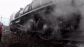 Ukko-Pekka 1009 steam locomotive from the late 40's