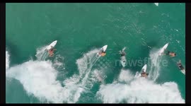 Snapper Rocks Big Surf