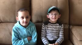 Boy with rare condition teaches sister to spell his football team's name