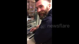 A man walks into a bank ... and tries to cash enormous fake cheque