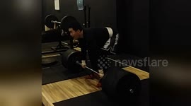 Newsflare Edit - Clean pull up 151kg x 3