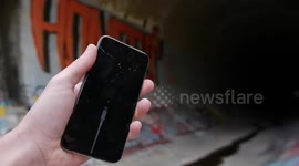 US tech vlogger drops iPhone X 200ft to see if it can survive