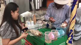 Ice cream sandwiches are seriously popular in Thailand