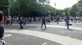 Rockabillies Yoyogi Park Tokyo Japan