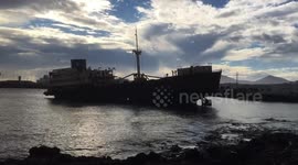 Temple Hall Shipwreck Lanzarote Harbour