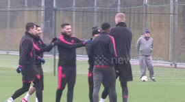 Jack Wilshere gets ear flicks for mucking up keepy-uppy in Arsenal training