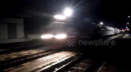 Night trains make trips in the morning