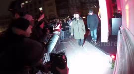 Liam Gallagher departs Brit Awards afterparty
