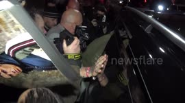 Liam Gallagher departs Warner Music Group Brits After Party 2018