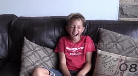 Young boy talks about love