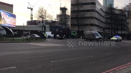 Car crash in Vauxhall 23/02/18