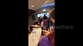 Strike at UK university turns violent as students shout down lecture