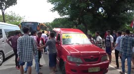 Did not come to the demonstration, attacking fellow city transport drivers