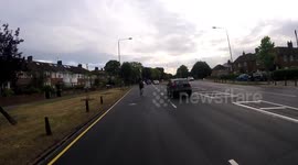 Audi driver bullies cyclist which results in driver being prosecuted