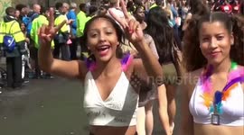 World famous Notting Hill Carnival in London