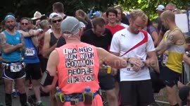 Runners take part in city marathon