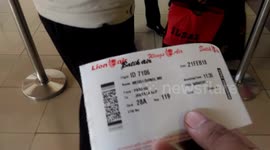 flight travel in the heavy rain landing