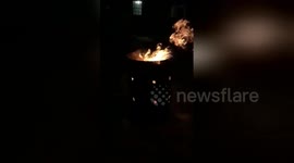 Newsflare Edit - Burn barrel