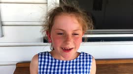 8 year old tries a slime recipe with 3 ingredients