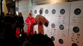 WhatsOnStage Awards, London, UK - red carpet flash photography