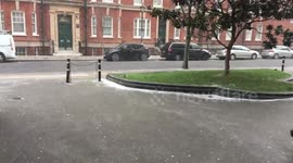 The beast from the east hits central london