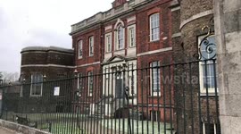 Flurries of snow in Greenwich