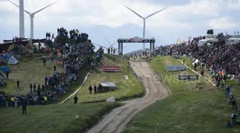 Mini John Cooper Works crash at WRC rally of Portugal