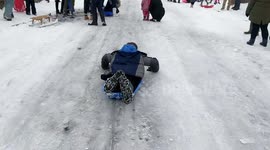 Sledging in Kent