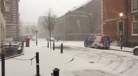 Day two of winter chaos in london (2)