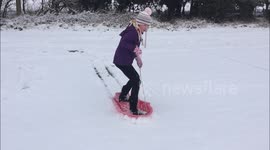 Beast from the East - Sledging and Dogs