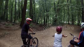Mountain bike fail