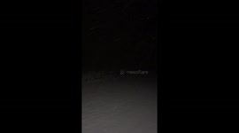 Heavy Snow storm Norfolk