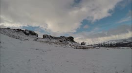 Time Lapse at Cow & Calf Rocks in Ilkley